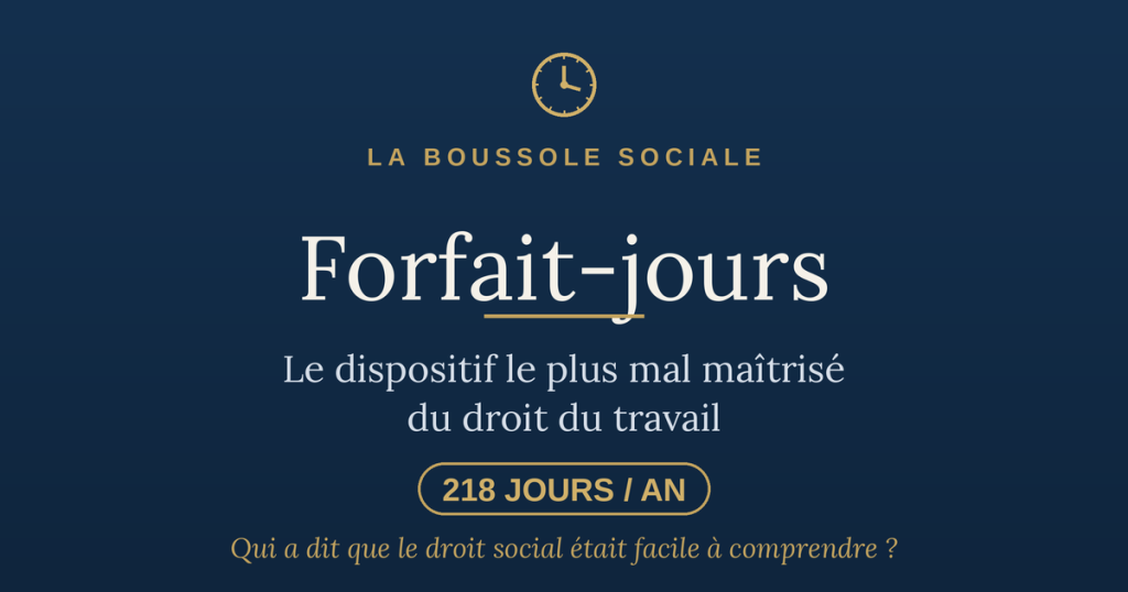 Forfait-jours : la clause qui protége l’employeur