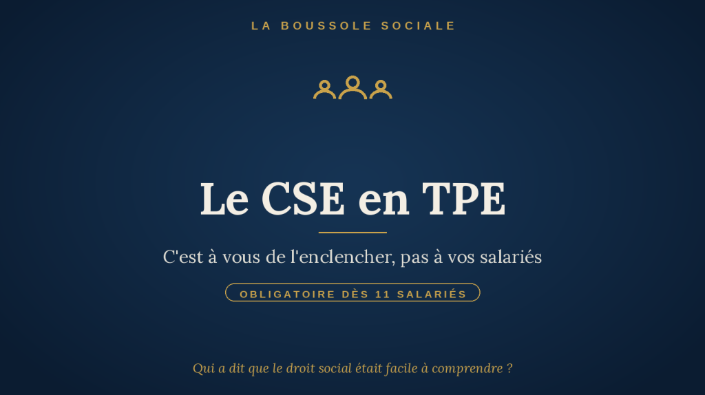 CSE 11 salariés : le compte à rebours est lancé
