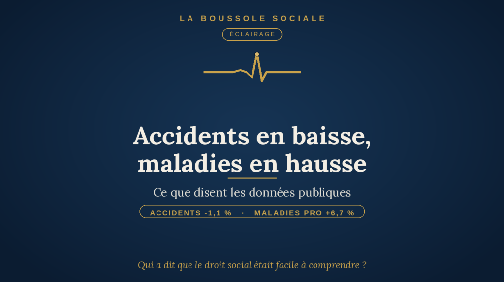 Accidents du travail et maladies professionnelles : le bilan 2024 de l'Assurance Maladie