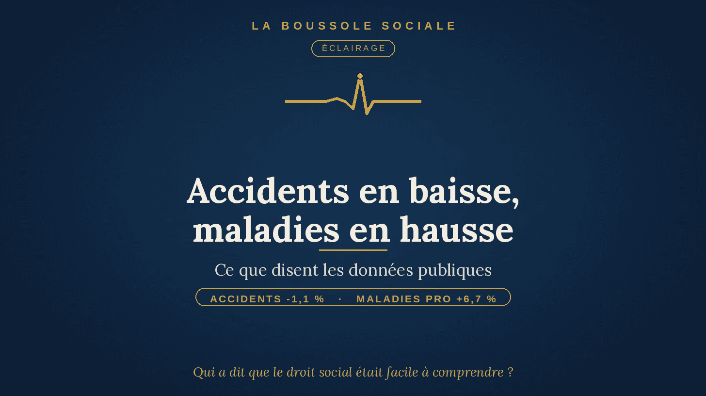 Accidents du travail et maladies professionnelles : le bilan 2024 de l'Assurance Maladie