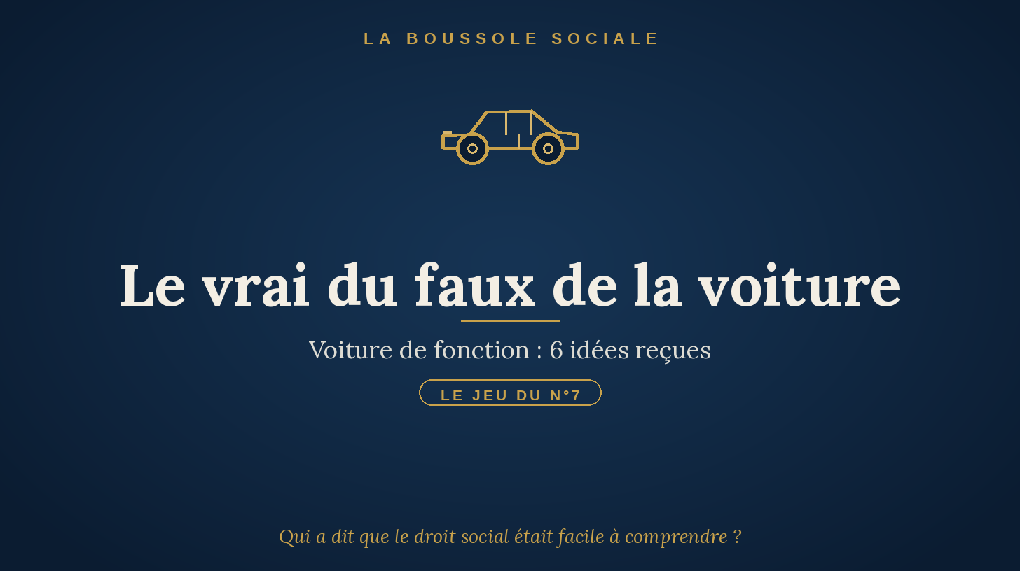Le vrai du faux de la voiture : 6 idées reçues sur le véhicule de fonction