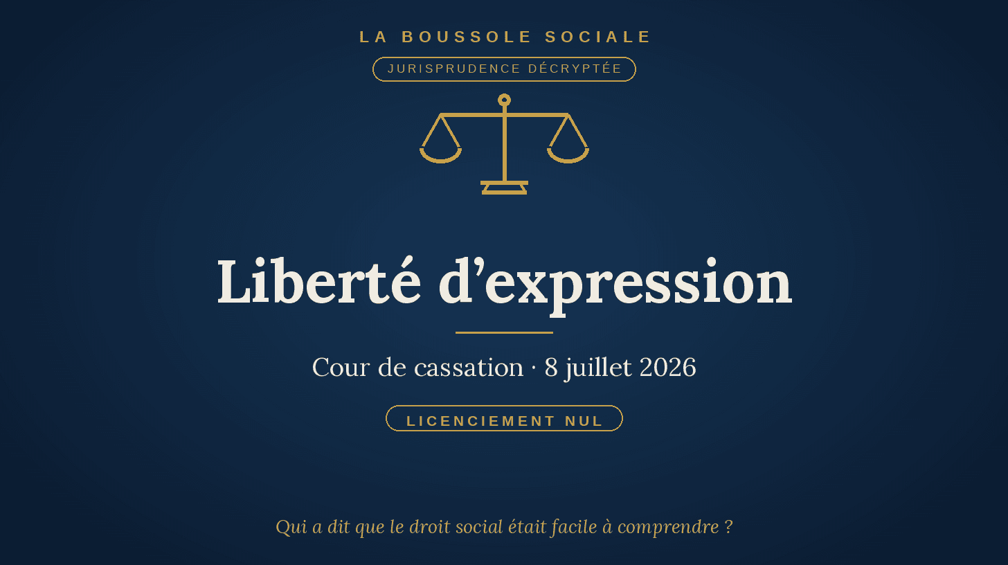 Il tient des propos déplacés au travail, il est licencié… et son licenciement est annulé
