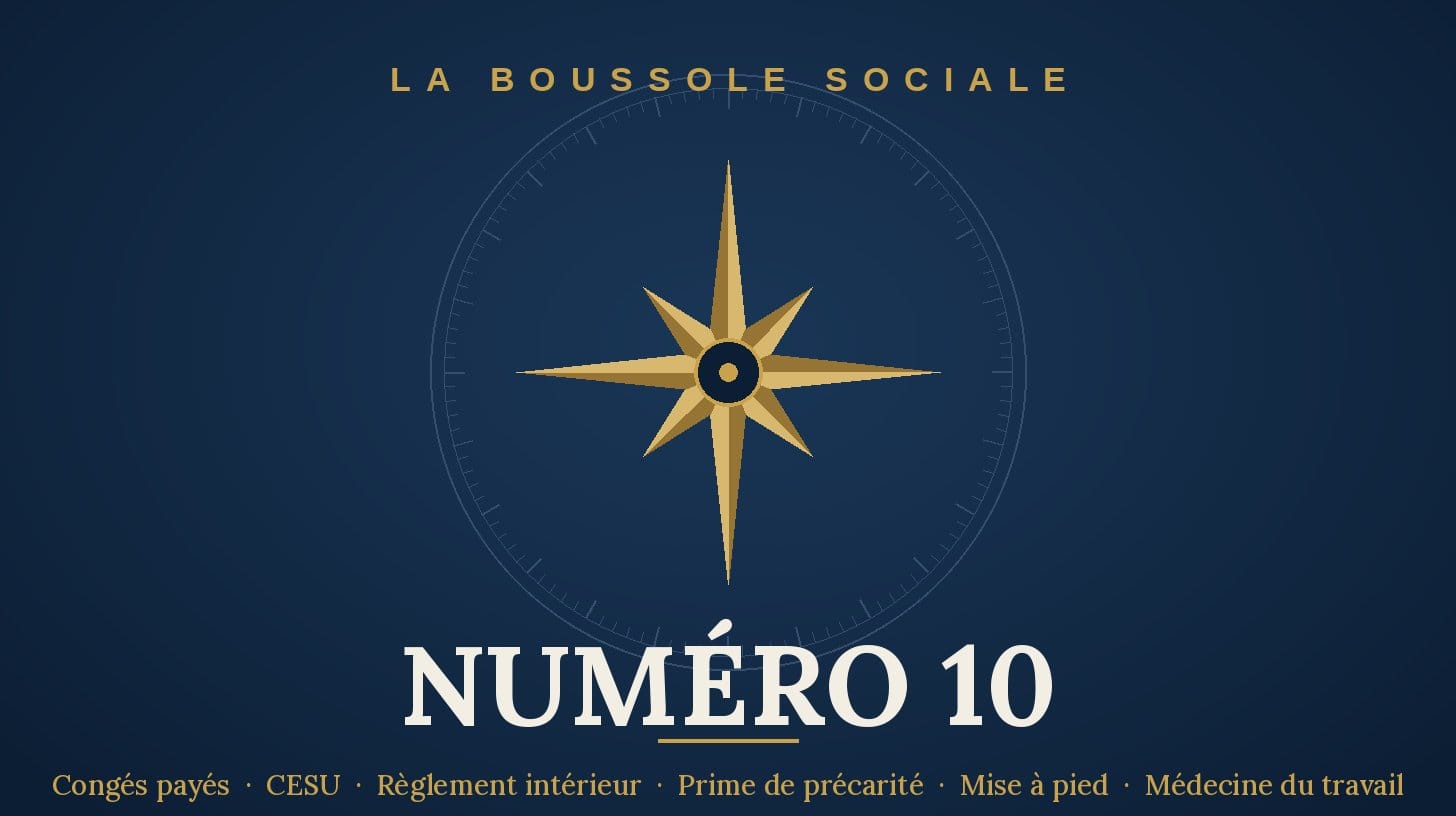 Couverture du Numéro 10 de La Boussole Sociale