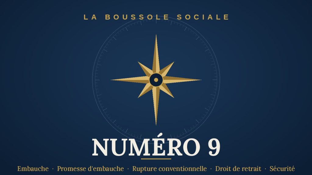 Couverture du Numéro 9 de La Boussole Sociale