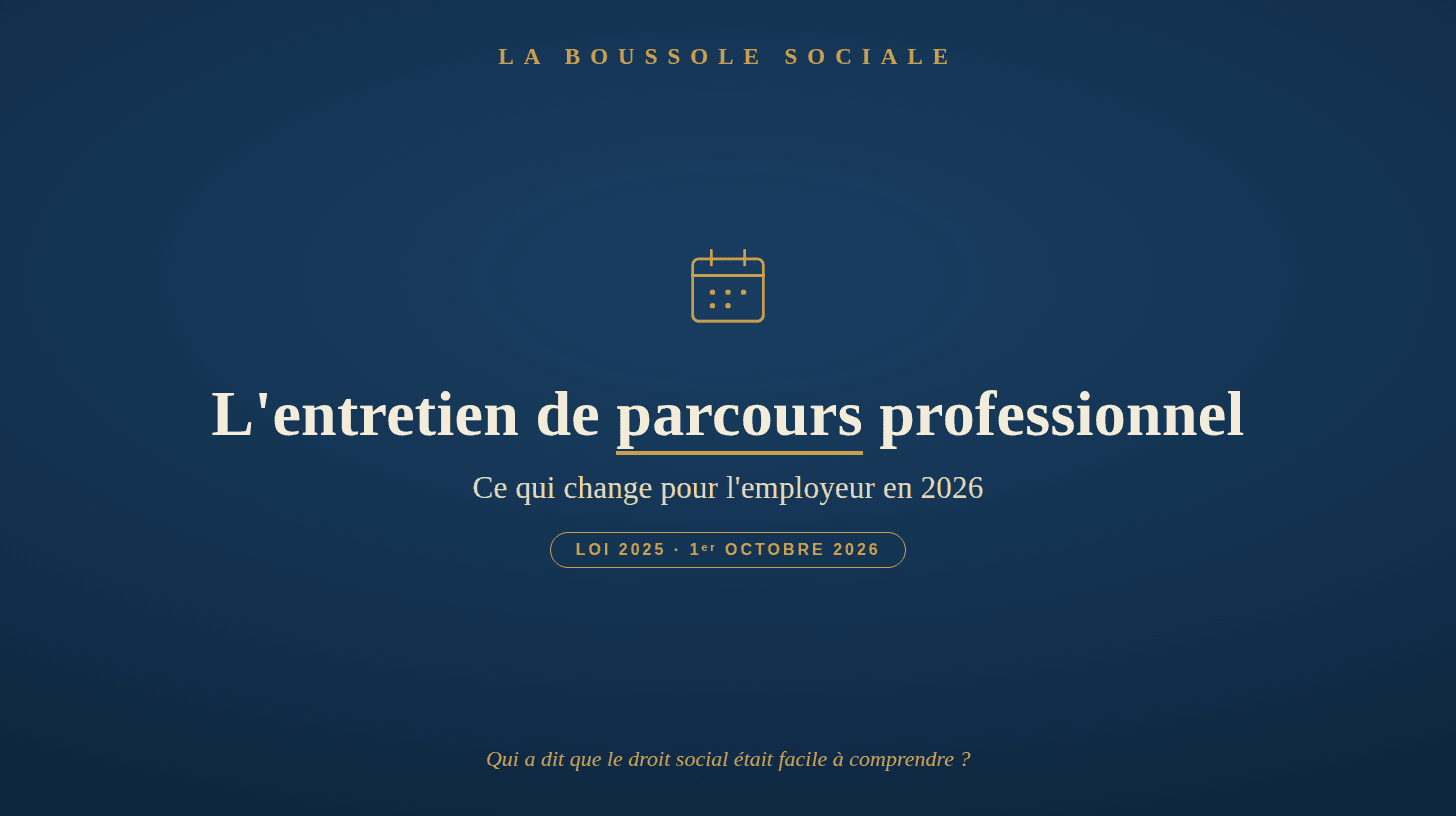 Réforme entretien professionnel 2026 : ce qui change pour l'employeur