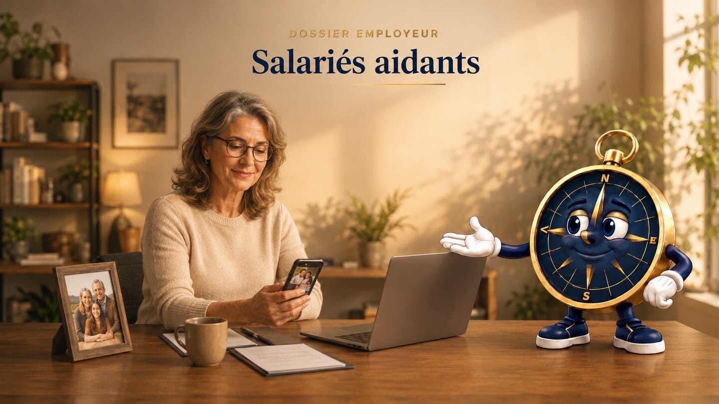 Une salariée aidante accompagnée par Cap