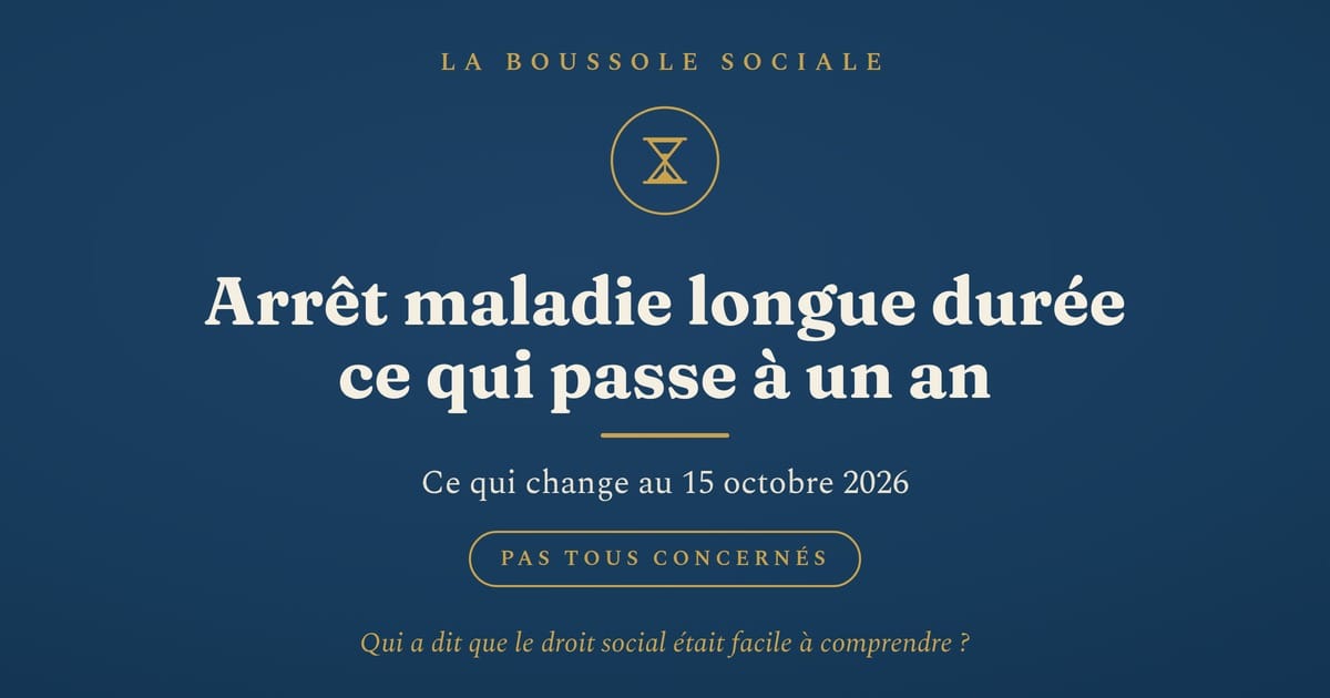 Arrêt maladie longue durée : la coupure à un an ne vise pas ceux que vous croyez