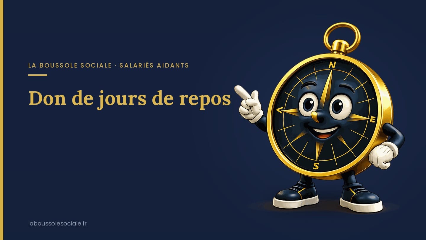 Don de jours de repos au proche aidant