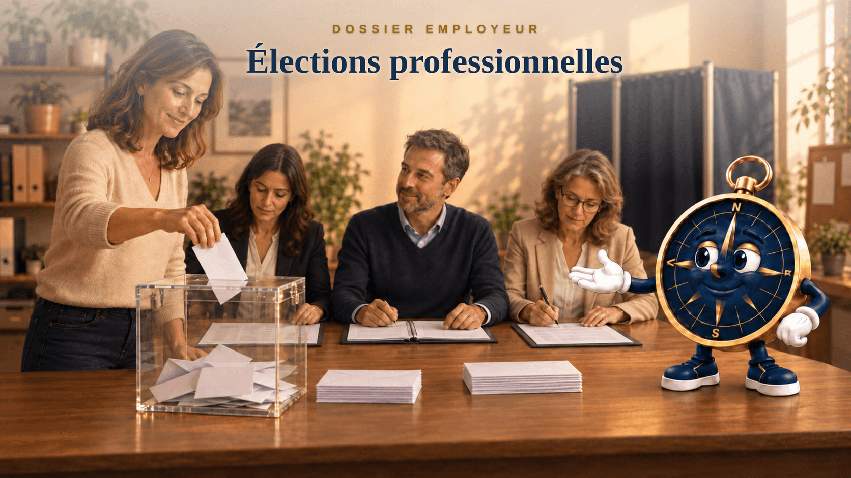 Élections professionnelles CSE : le dossier employeur « Élections professionnelles et CSE » — La Boussole Sociale
